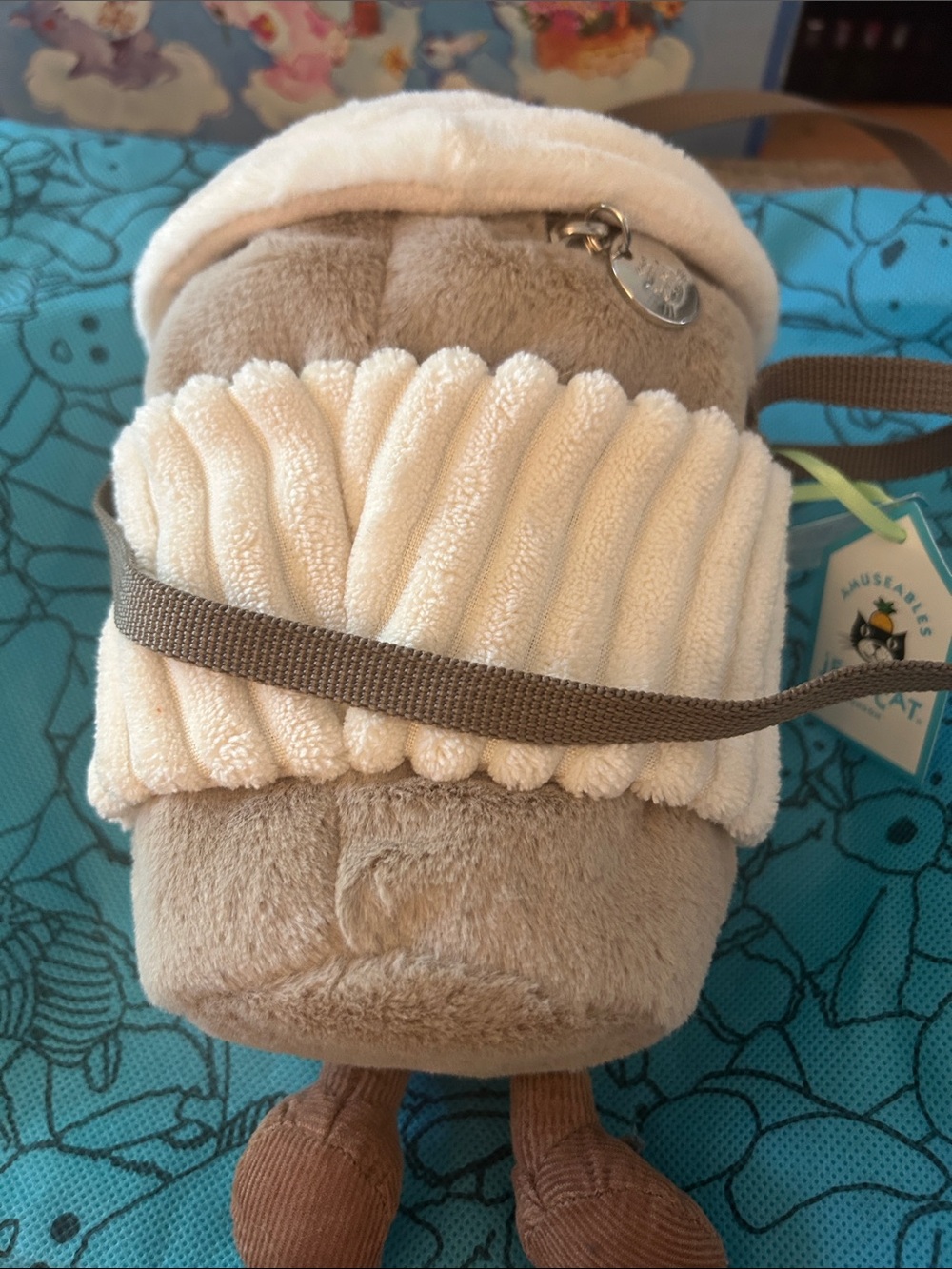 Jellycat Amuseable Coffee-To-Go Bag, NWT - Picture 4 of 5